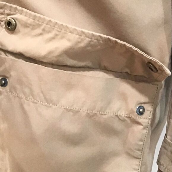Trench Coat, Zara, Tan, Size XS - Picture 6 of 10
